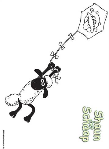 Kids-n-fun.de | 3 Ausmalbilder von Shaun das Schaf